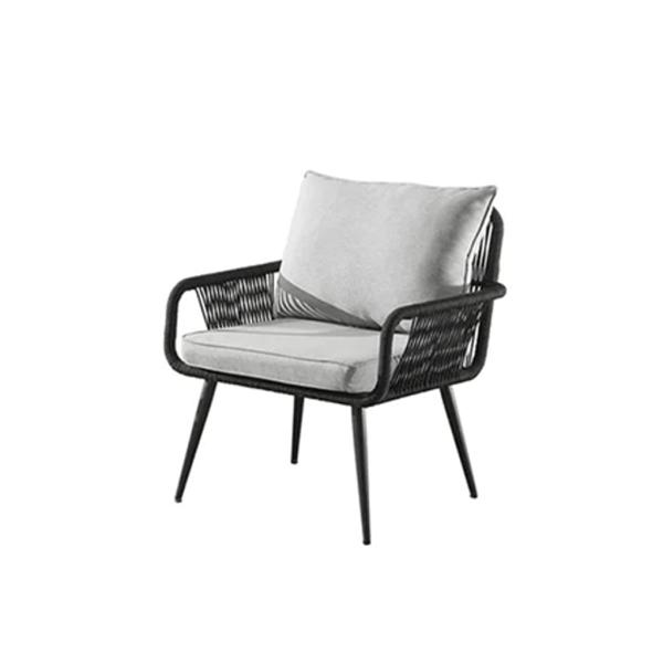 طقم خارجي - دبار - قطعتين - أسود ورمادي