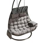 مرجيحة فردين بلاستيك رتان بيور - بني