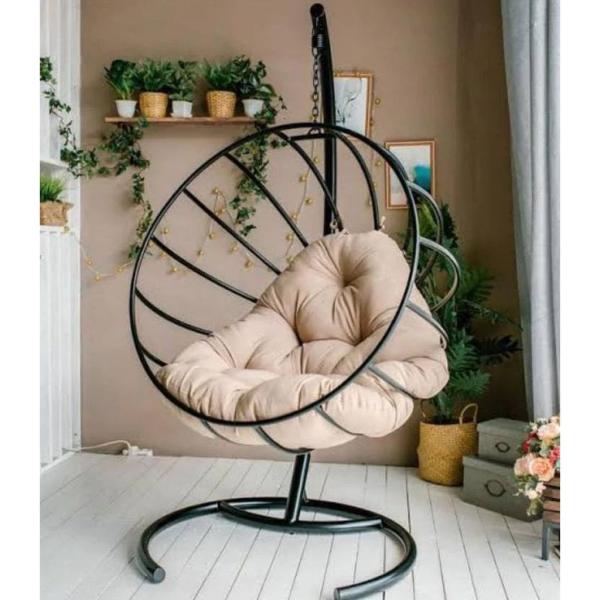 كرسي معلق فردي جاكوار - أسود