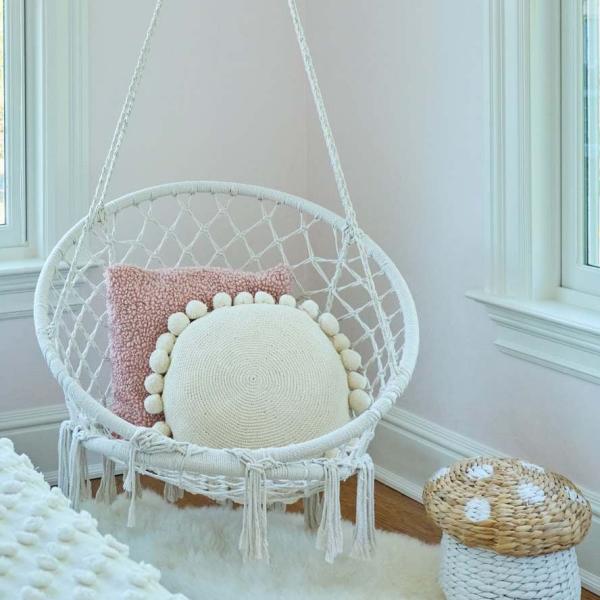 كرسي معلق 170×60×80 سم - أبيض - ASL.105