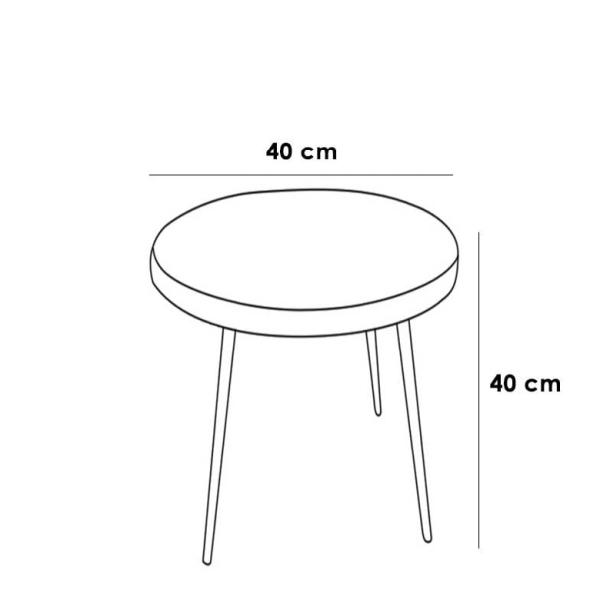 طقم أثاث خارجي حديد و قماش مقاوم للماء 3 قطع - متعدد الالوان
