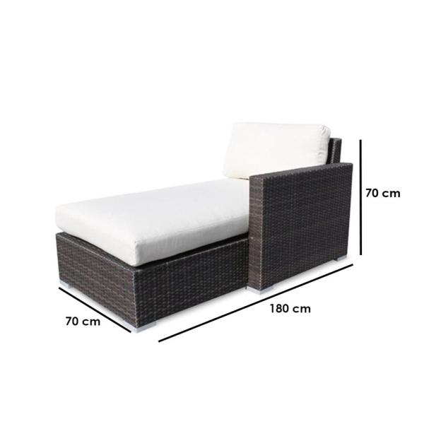 شزلونج  رتان - بني