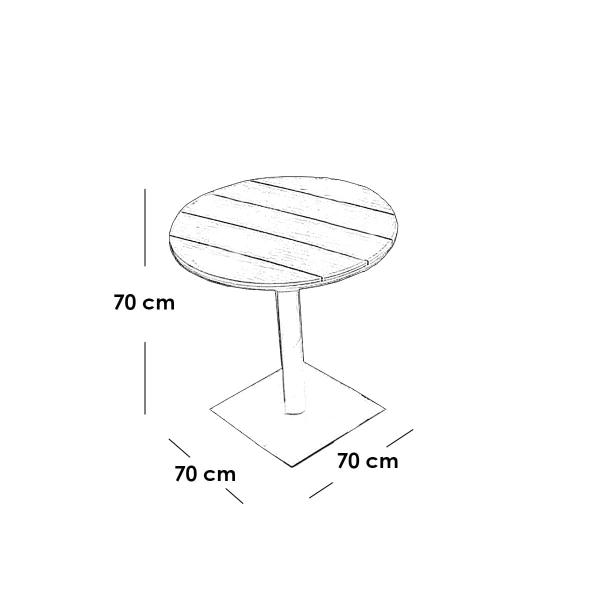 طقم أثاث خارجي حديد و قماش مقاوم للماء 5 قطع - بيج