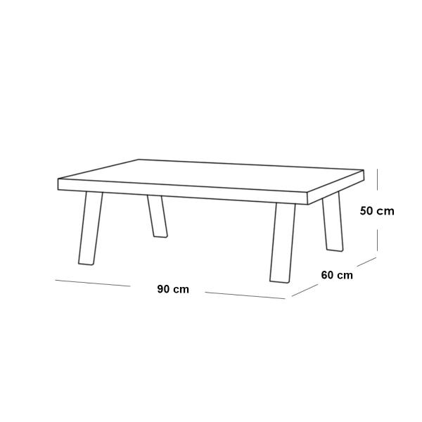 طقم أثاث خارجي حديد و قماش مقاوم للماء 4 قطع -بيج