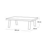 طقم أثاث خارجي حديد و قماش مقاوم للماء 5 قطع -متعدد الالوان