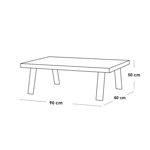 طقم أثاث خارجي حديد و قماش مقاوم للماء 4 قطع -اسود