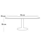 طقم أثاث خارجي حديد و قماش مقاوم للماء 5 قطع -بيج