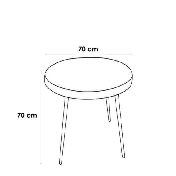 طقم اثاث خارجي 5 قطع - رمادي