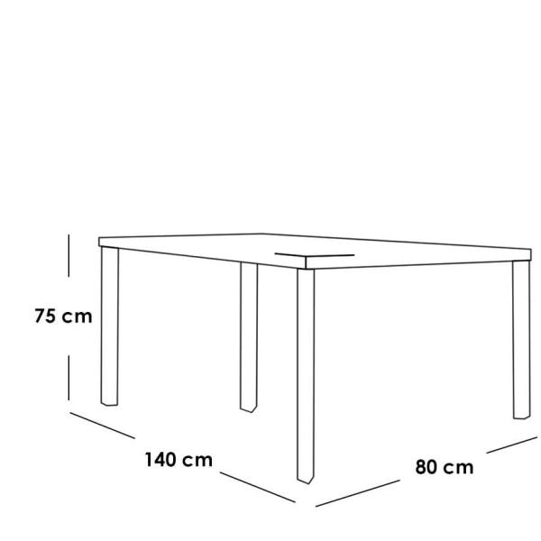 طقم اثاث خارجي 7 قطع رمادي - RSH.SH116