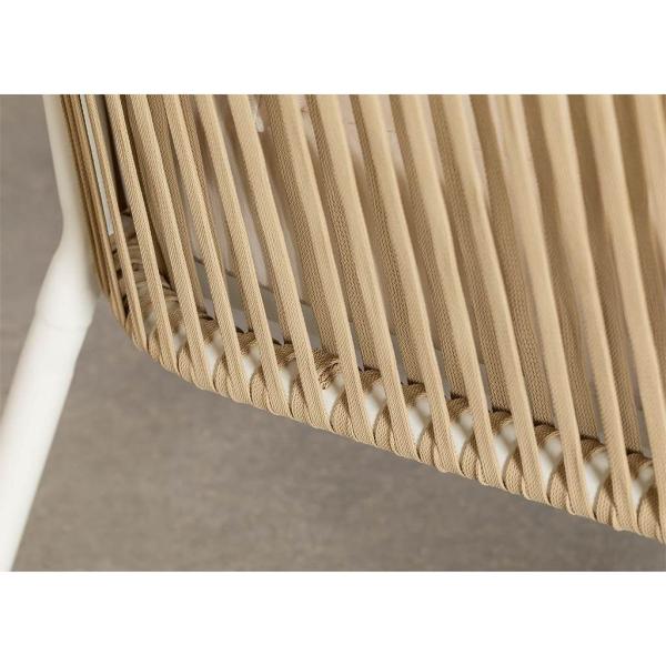 طقم أثاث خارجي بريميوم 4 قطع - بيج