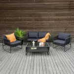 طقم أثاث خارجي - 4 قطع - SAT200