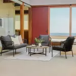 طقم أثاث خارجي - 4 قطع - SAT231