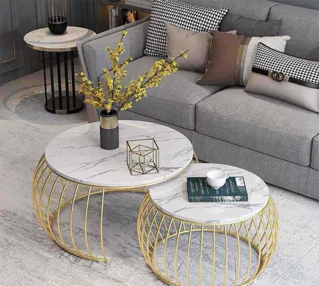 طقم ترابيزات قهوة قطعتين