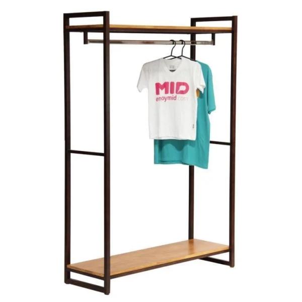 شماعة ملابس - ستيل - خشب إم دي إف