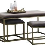 بانكت - ستيل - دهبي - 120×40×55 سم